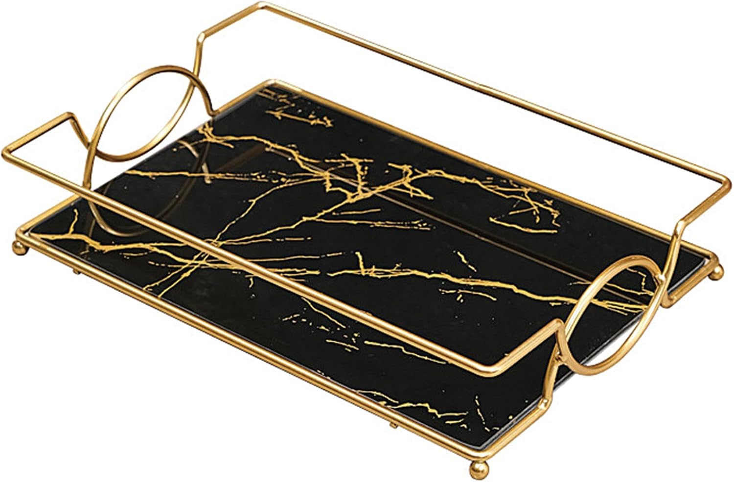 Luxury Skincare Tray - Vanity Tray Luxury Bathroom Counter Tray