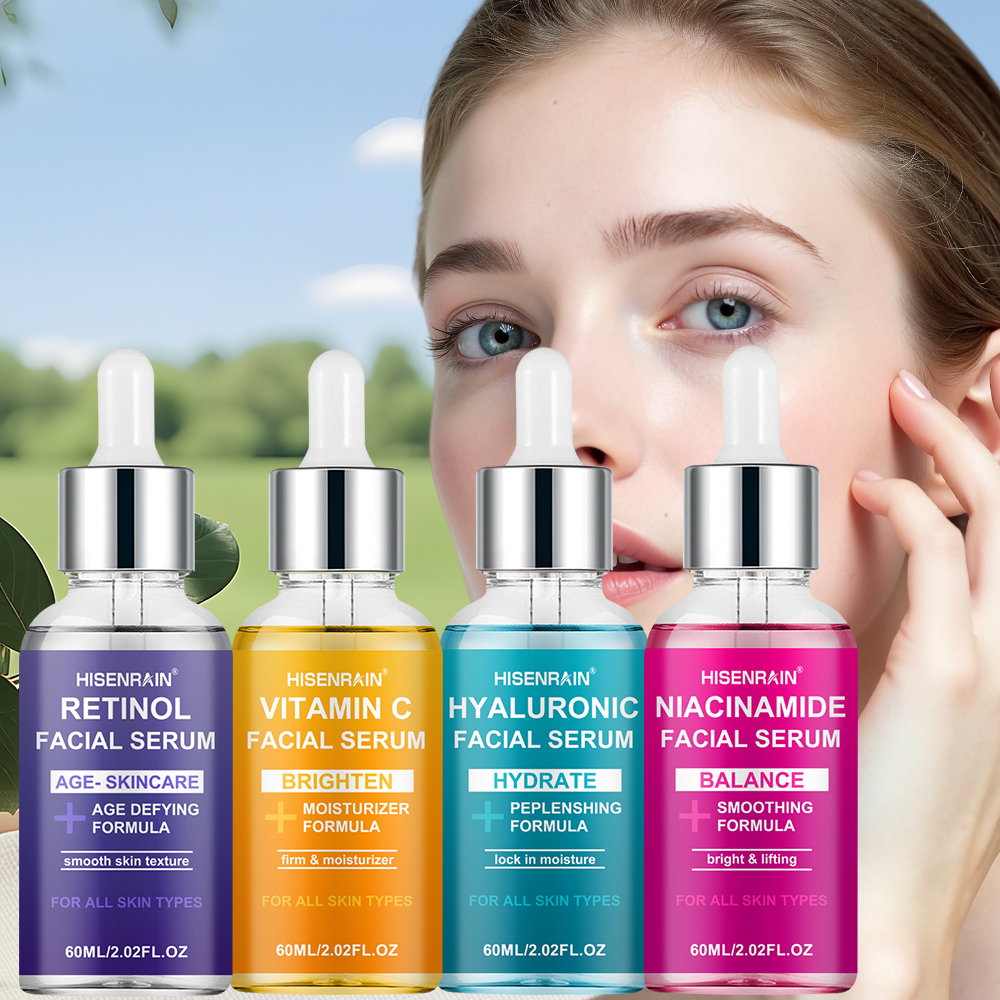 Luxury Skincare Treatments - HISENRAIN Luxury Moisturizing Essence 4-Piece Set