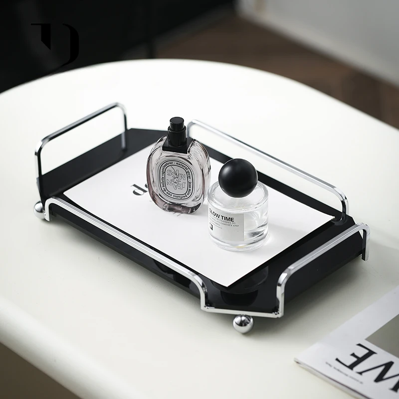 Luxury Skincare Tray - Desktop Tray Rack Perfume Skin Care