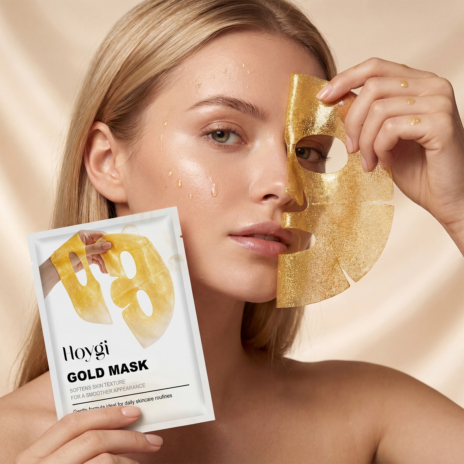 Luxury Skincare Treatments - 24k Gold Face Mask Niacinamide Mask