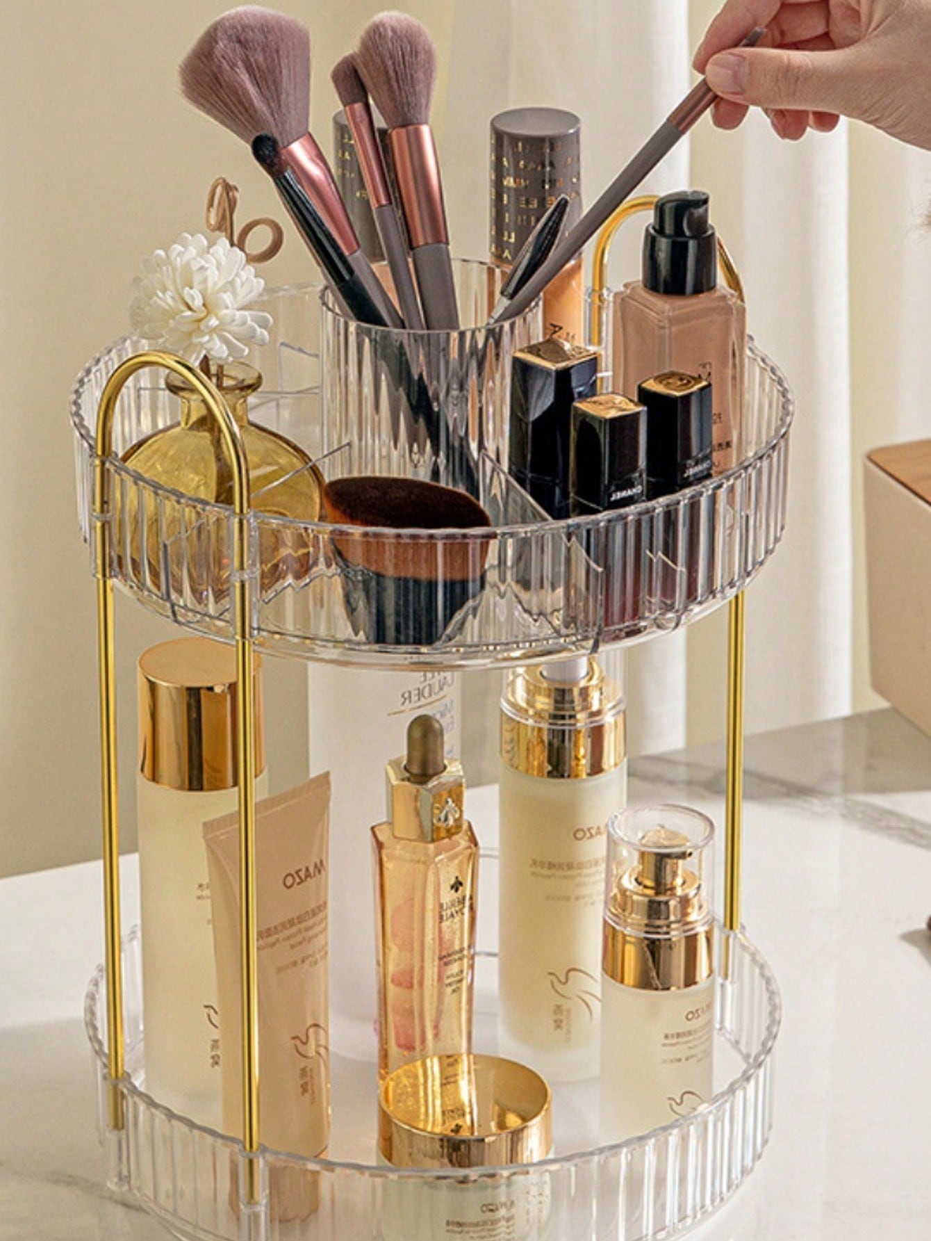 Makeup Brush Storage Box Pen H – обзор и цена Luxury High End Skincare