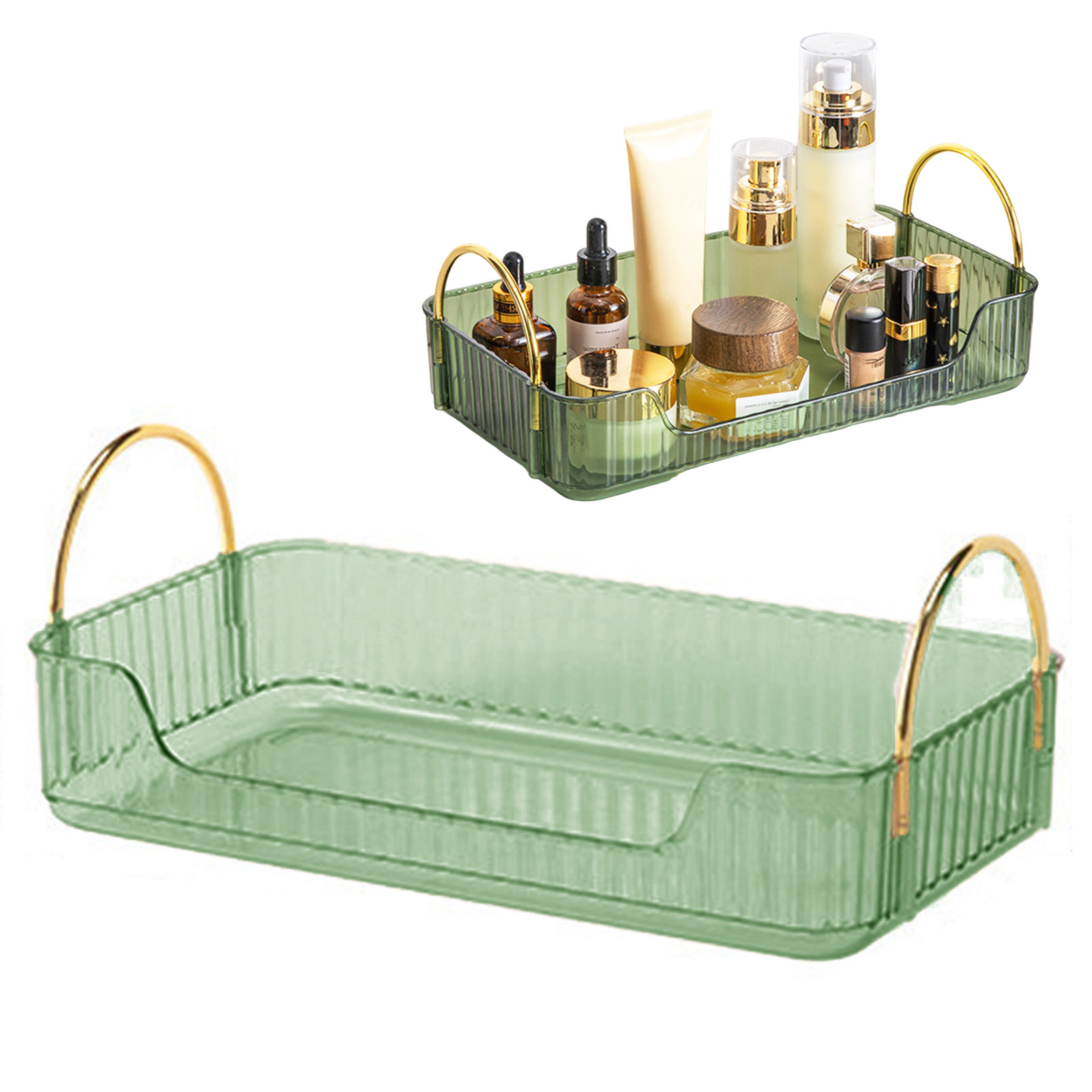 Bathroom Organizer Rack Light  – обзор и цена Luxury Skincare Tray