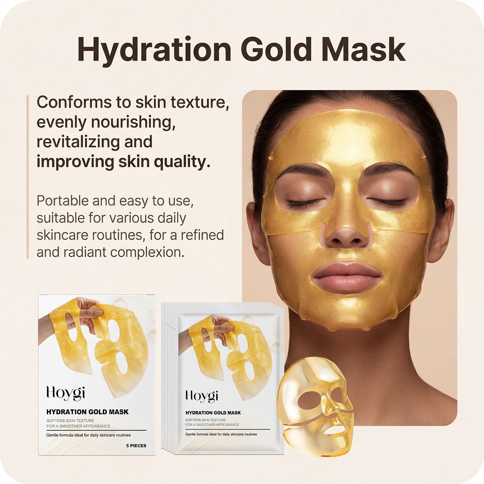 24K Gold Face Mask Niacinamide – обзор и цена Luxury Skincare Treatments