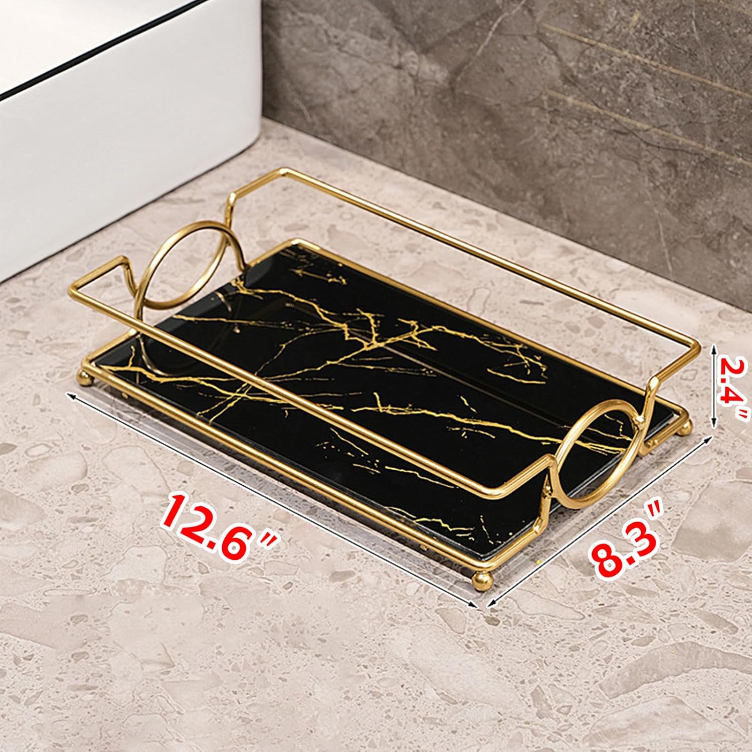 Vanity Tray Luxury Bathroom Co – обзор и цена Luxury Skincare Tray