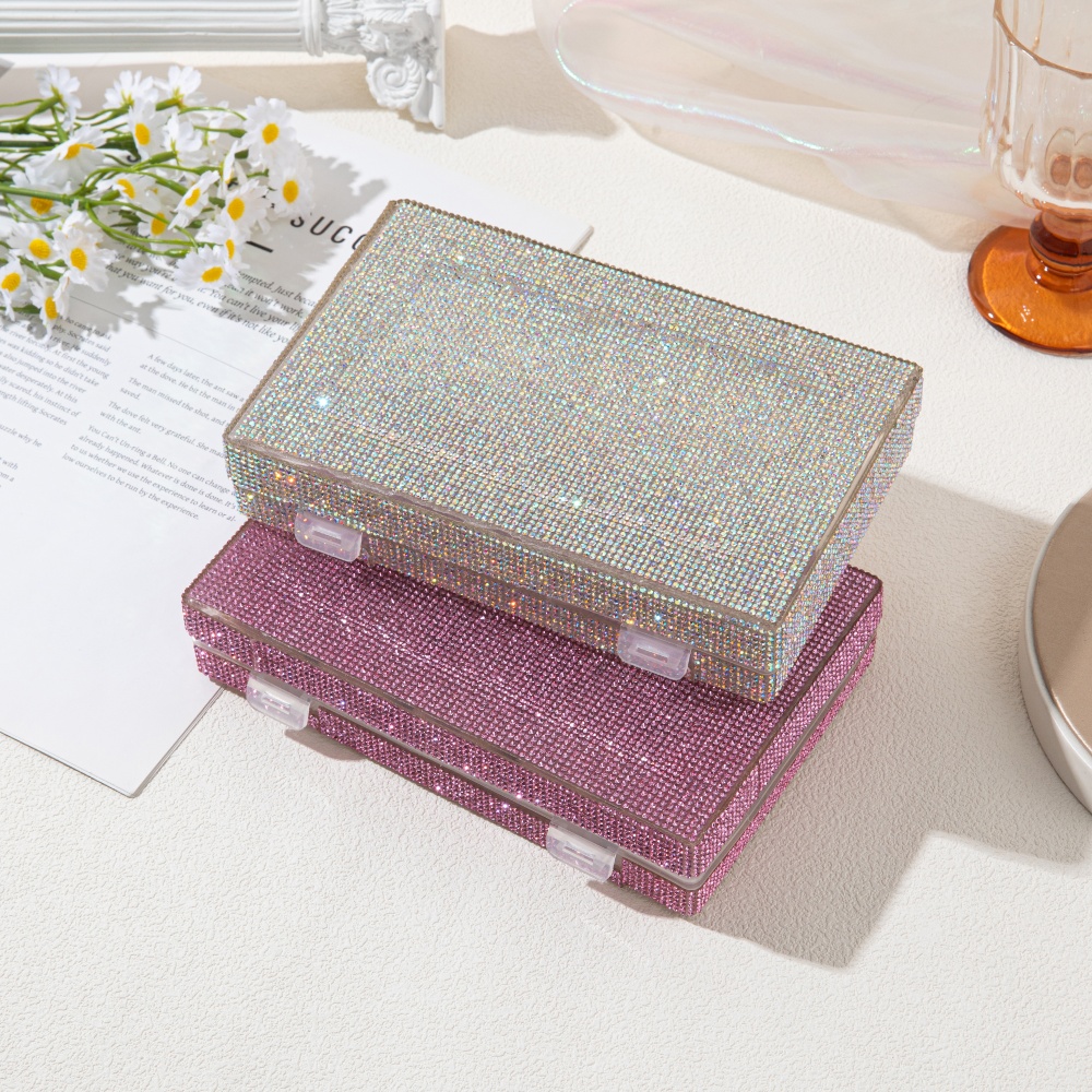 Luxury Shiny Rhinestone Storag – обзор и цена Luxury Skincare Products