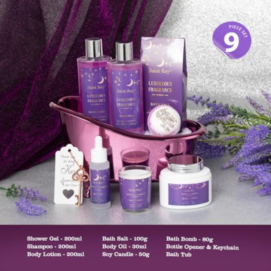 Bath Basket Spa Kit Spa Gifts  – обзор и цена Luxury Skincare And Spa