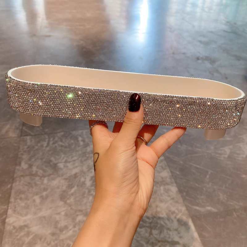 Light luxury plastic oval tray – обзор и цена Luxury Skincare Tray