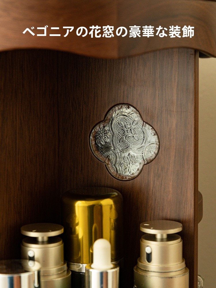 Rotating Cosmetic Storage Box  – обзор и цена Luxury Skincare Tray