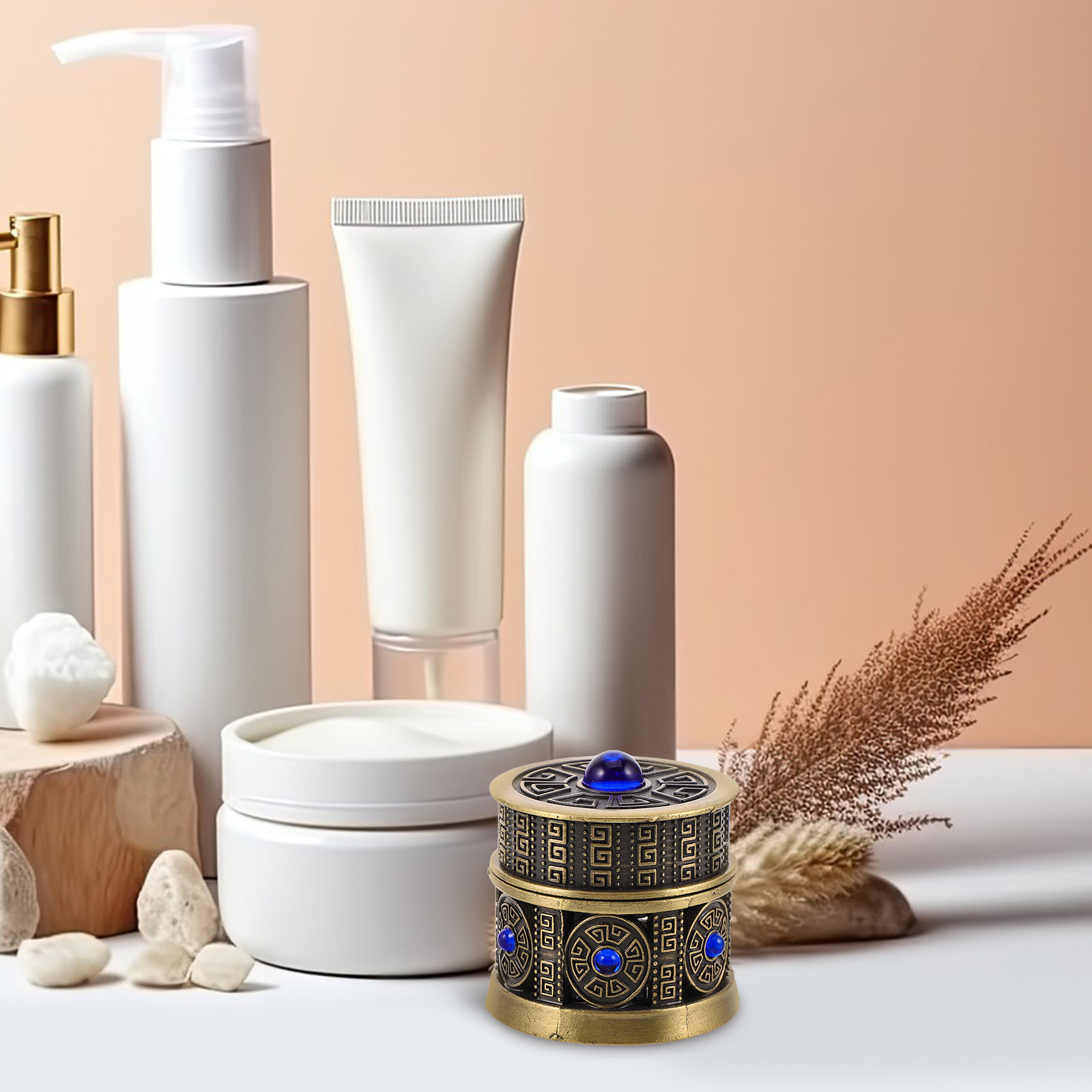Refillable Metal and Glass Cre – обзор и цена Luxury Skincare Travel Size