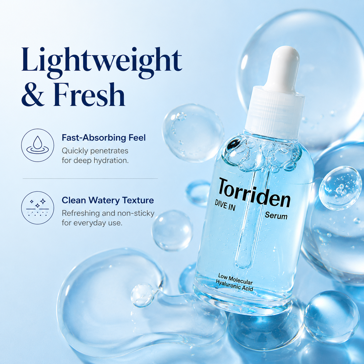 Torriden DIVE‑IN Low‑Molecular – обзор и цена Luxury Skincare Products