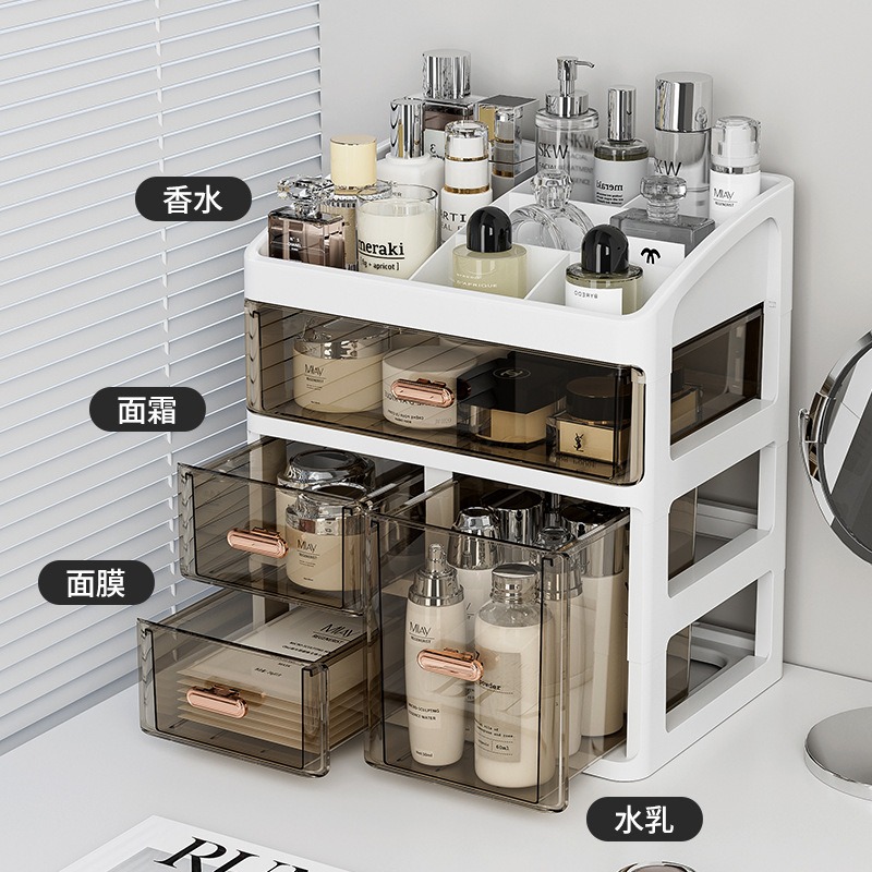 Desktop cosmetics storage box, – обзор и цена Luxury High End Skincare