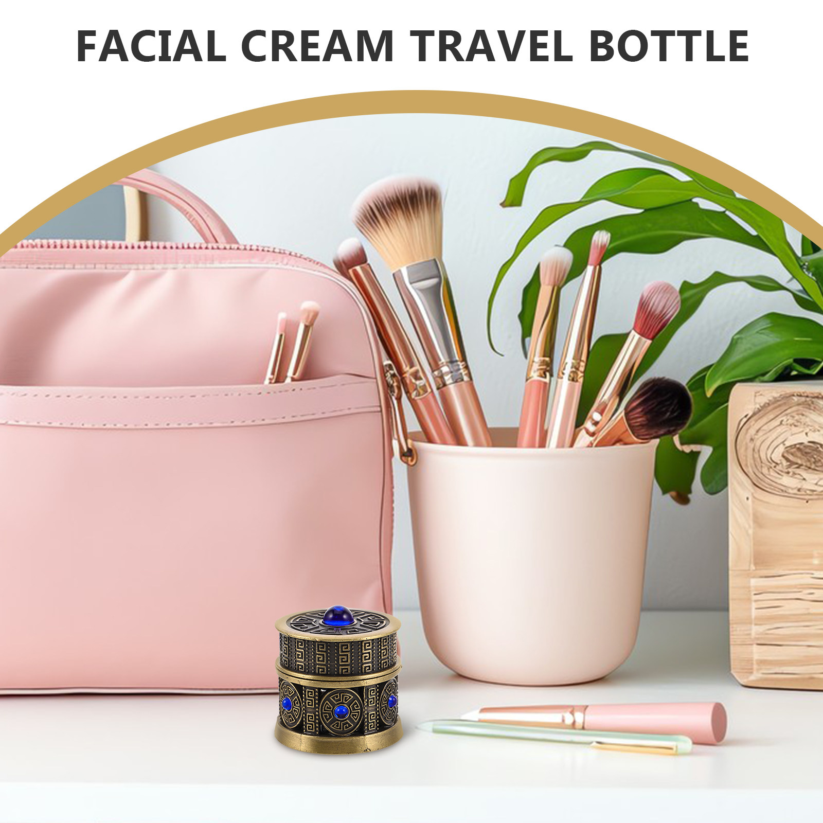 Metal Glass Refillable Cream J – обзор и цена Luxury Skincare Travel Size
