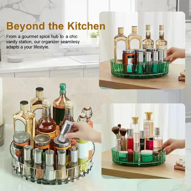 Rotating Perfume Organizer For – обзор и цена Luxury Skincare Tray