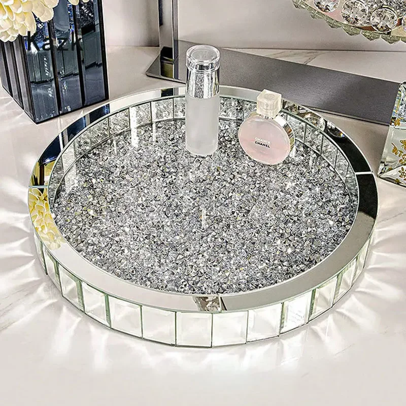 Luxurious Diamond Inlay Glass  – обзор и цена Luxury Skincare Tray