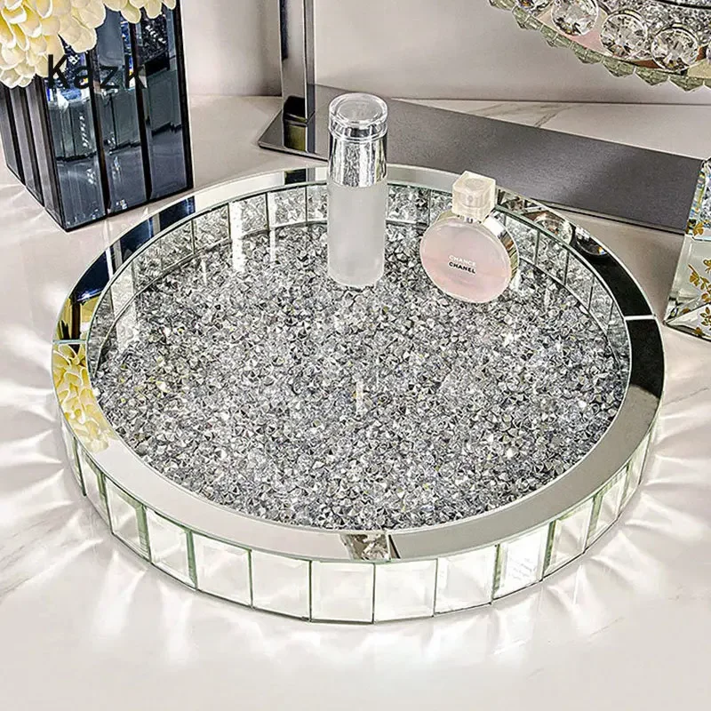 Luxurious Diamond Inlay Glass  – обзор и цена Luxury Skincare Tray
