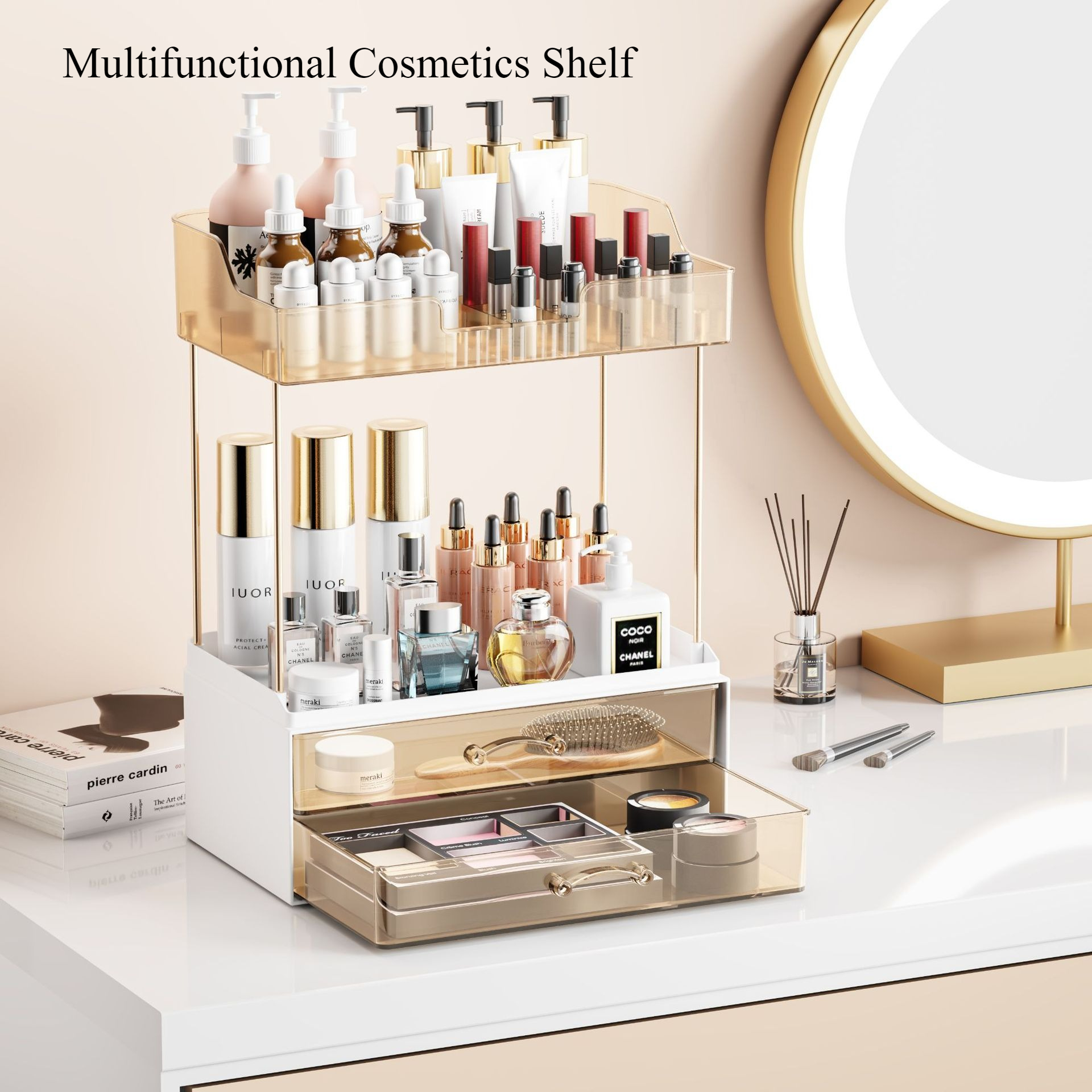 Luxury Makeup Organizer - Vani – обзор и цена Luxury Skincare Tray